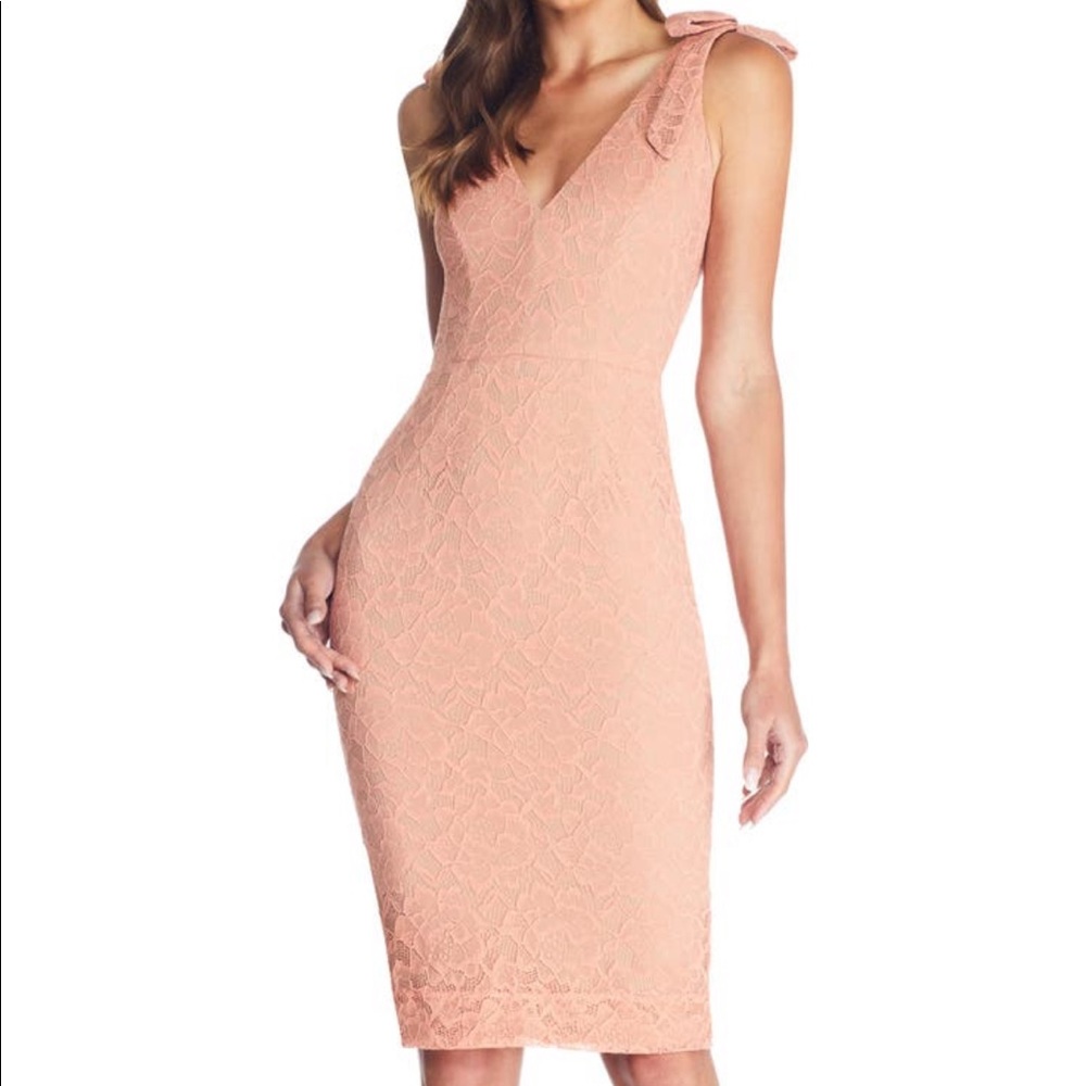 Dress the Population Mary Lace Body-Con Dress